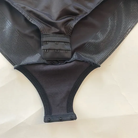 TC Bodysuit Firm Control Black Size Large NWT
