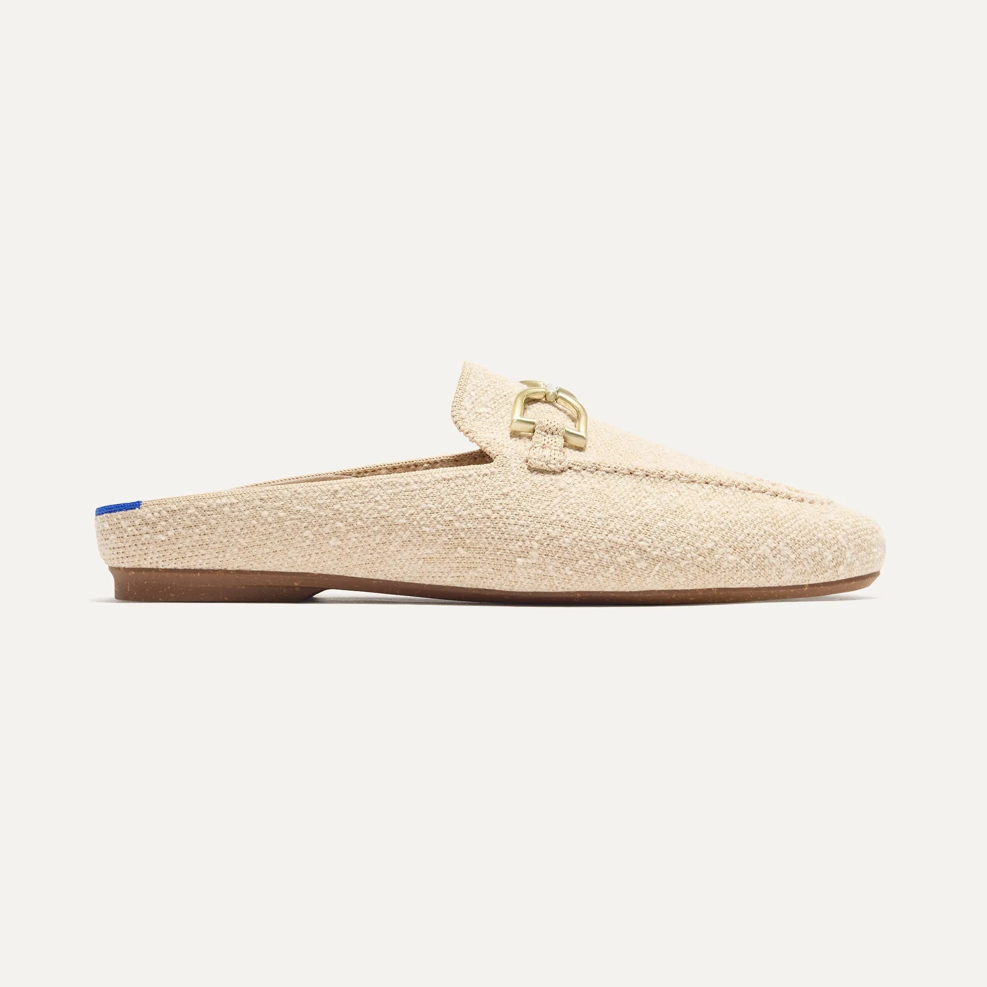 The Double Bit Loafer Mule - Bunny Bouclé