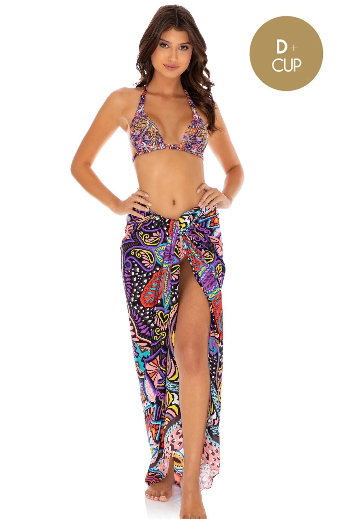 TIKI BABE - Triangle Halter Top