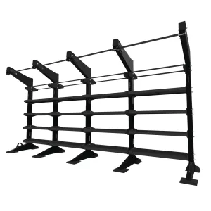 Torque X-Create 4-Module Storage Wall (Black Satin)