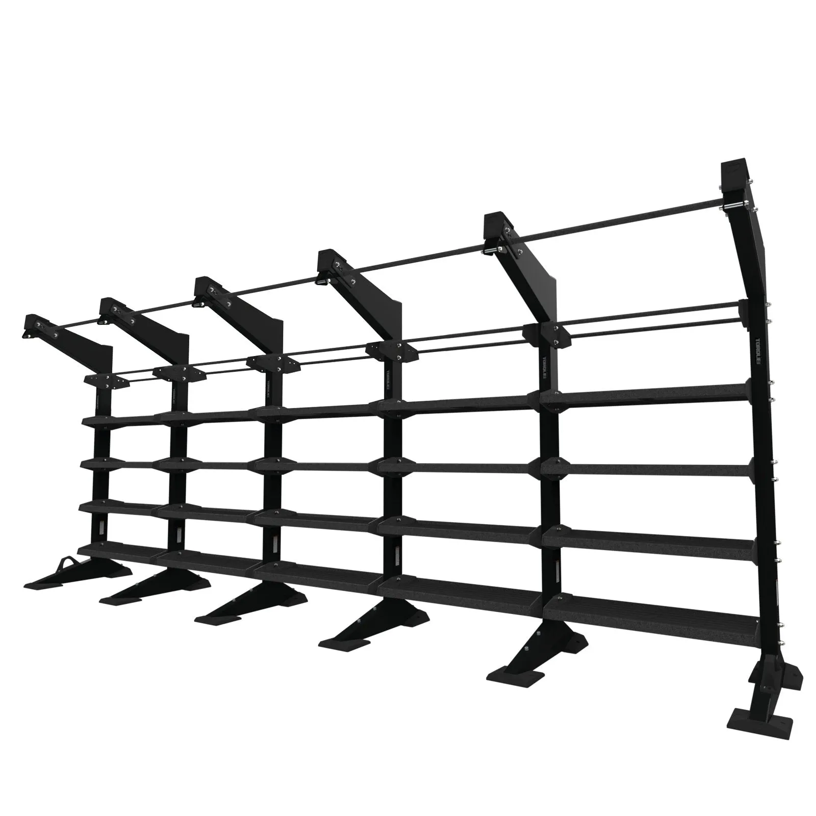 Torque X-Create 5-Module Storage Wall (Black Satin)