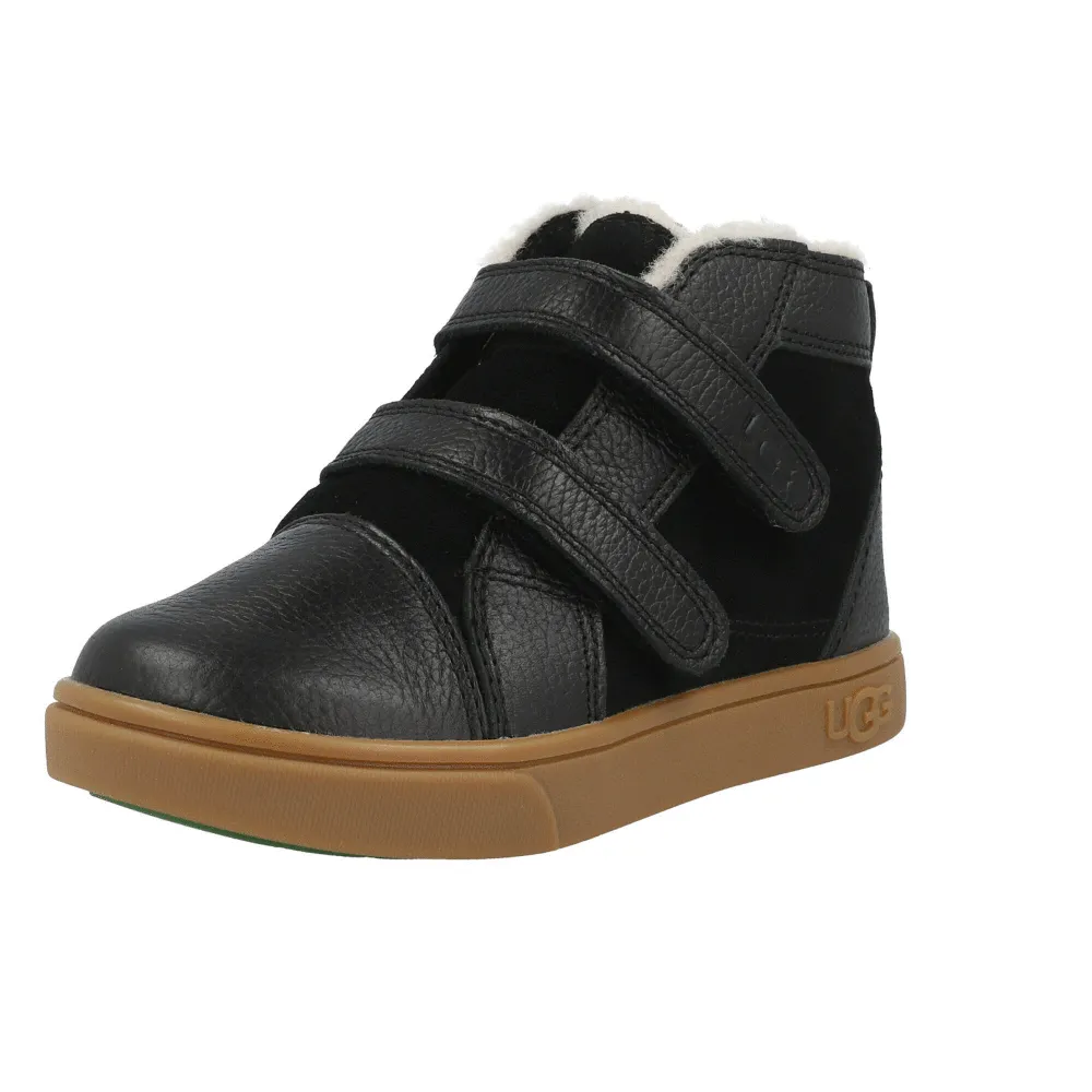 UGG Rennon II Black High-Top Trainers