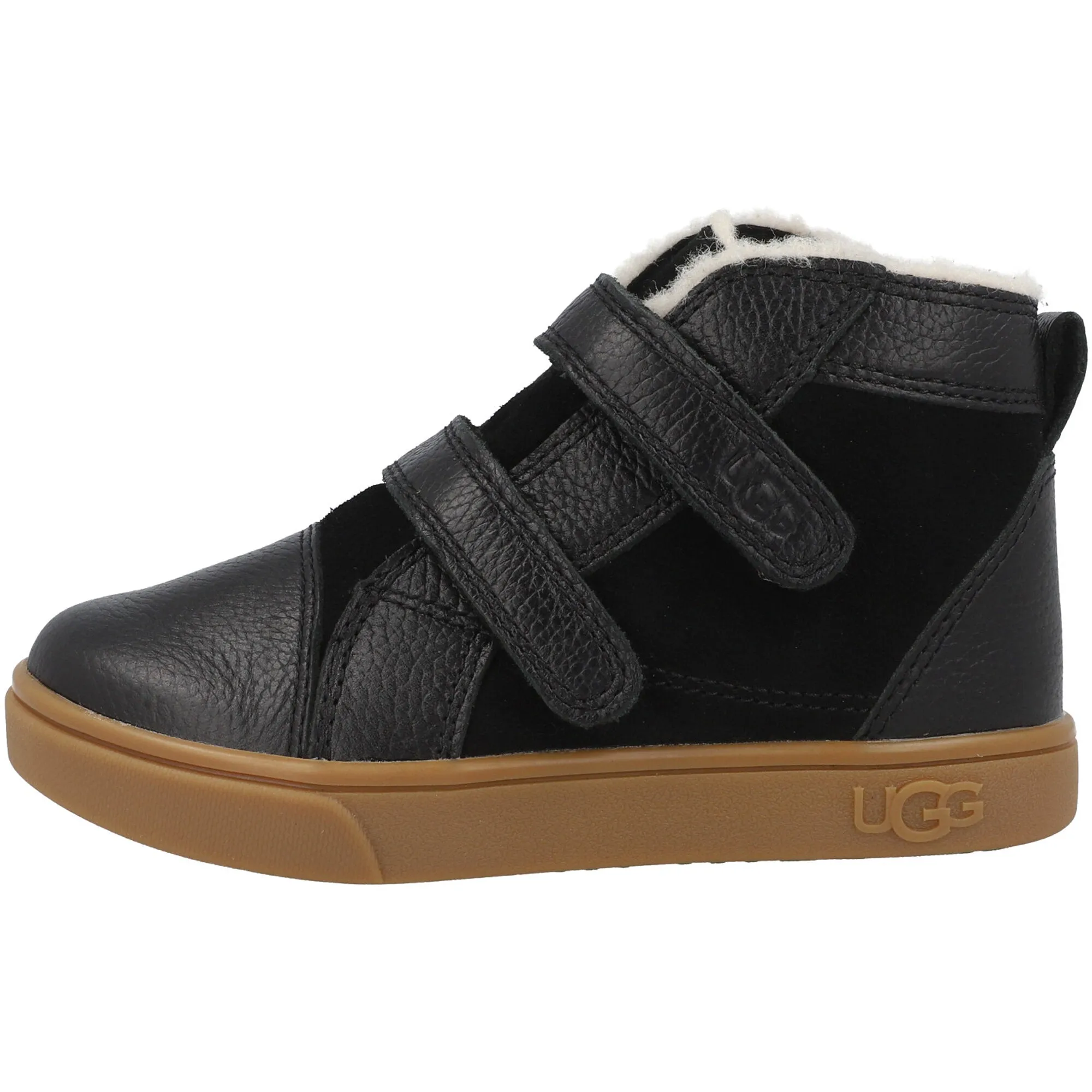 UGG Rennon II Black High-Top Trainers