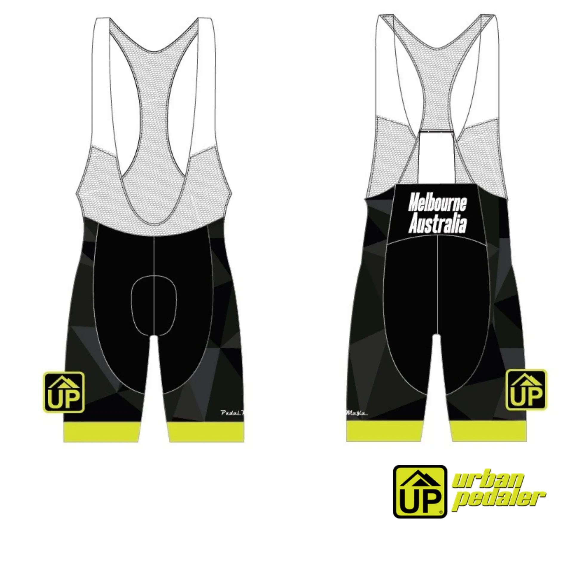 Urban Pedaler Mens Bibs by Pedal Mafia