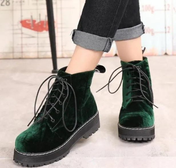 Velvet Boots