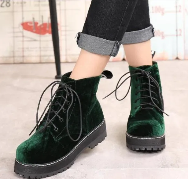 Velvet Boots