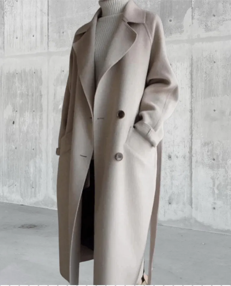 VICTORIA - ELEGANT LONG COAT