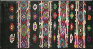 Vintage Turkish Kilim Floor Cushion - 2'9" x 5'9"
