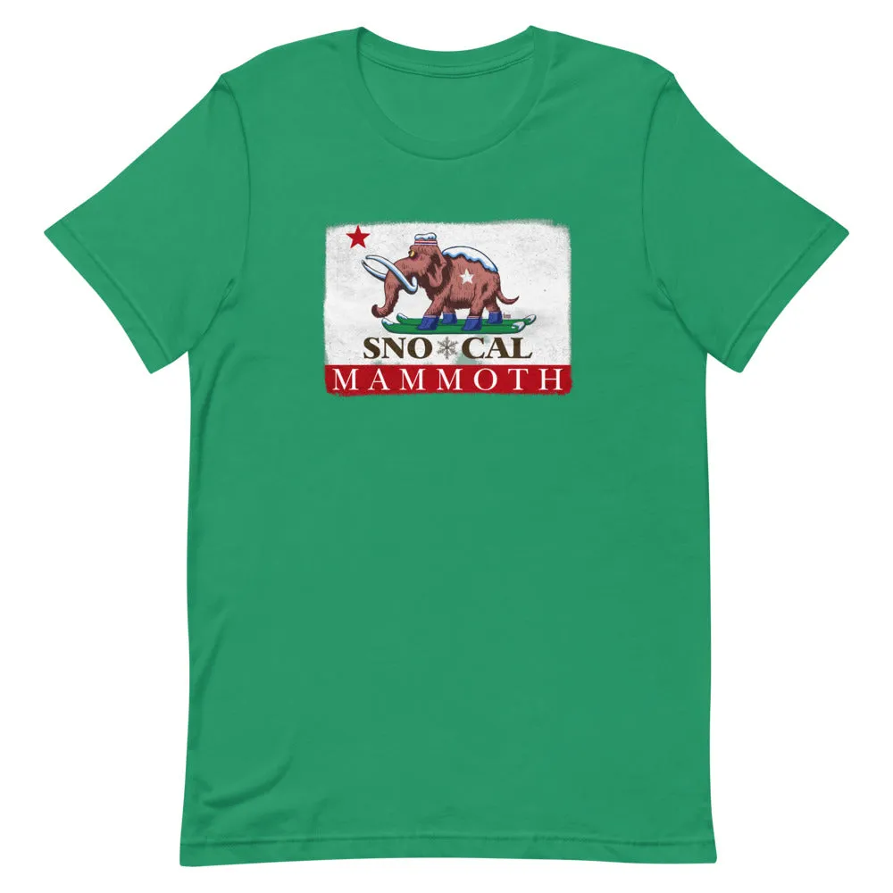 Wally Mammoth CA Flag Shirt