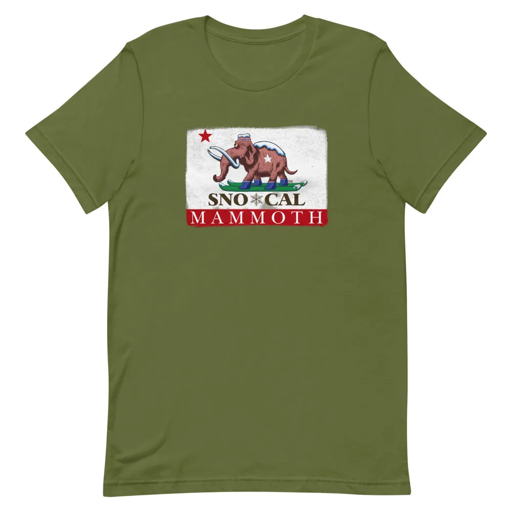 Wally Mammoth CA Flag Shirt