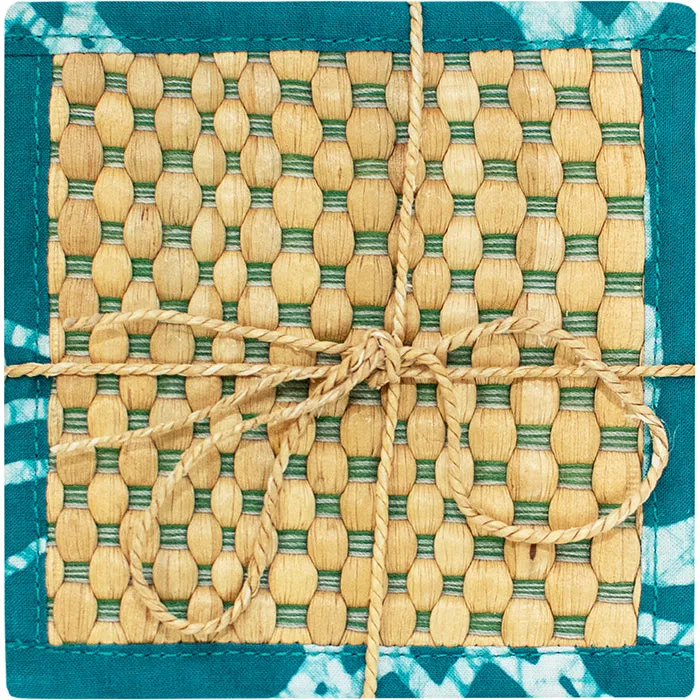 Water Hyacinth Coasters