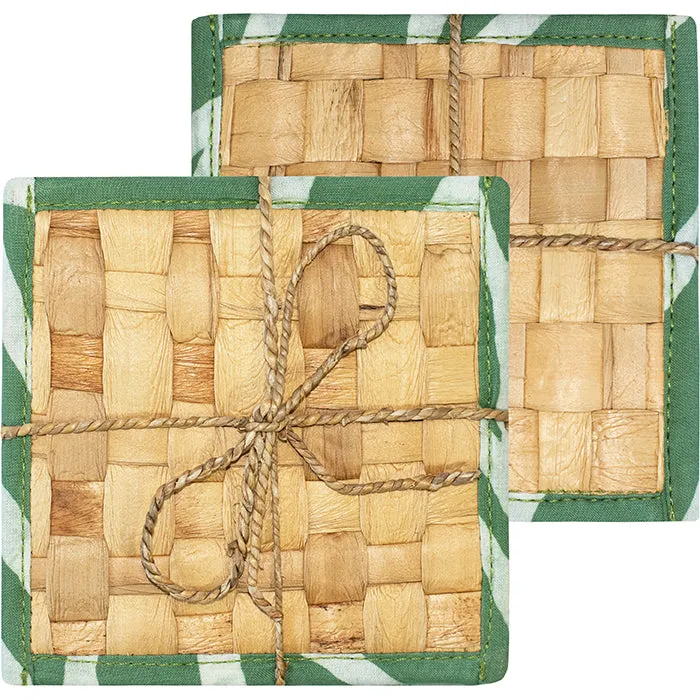 Water Hyacinth Coasters