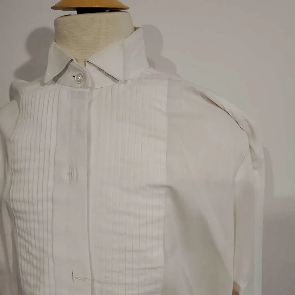 White Formal Shirts some staining