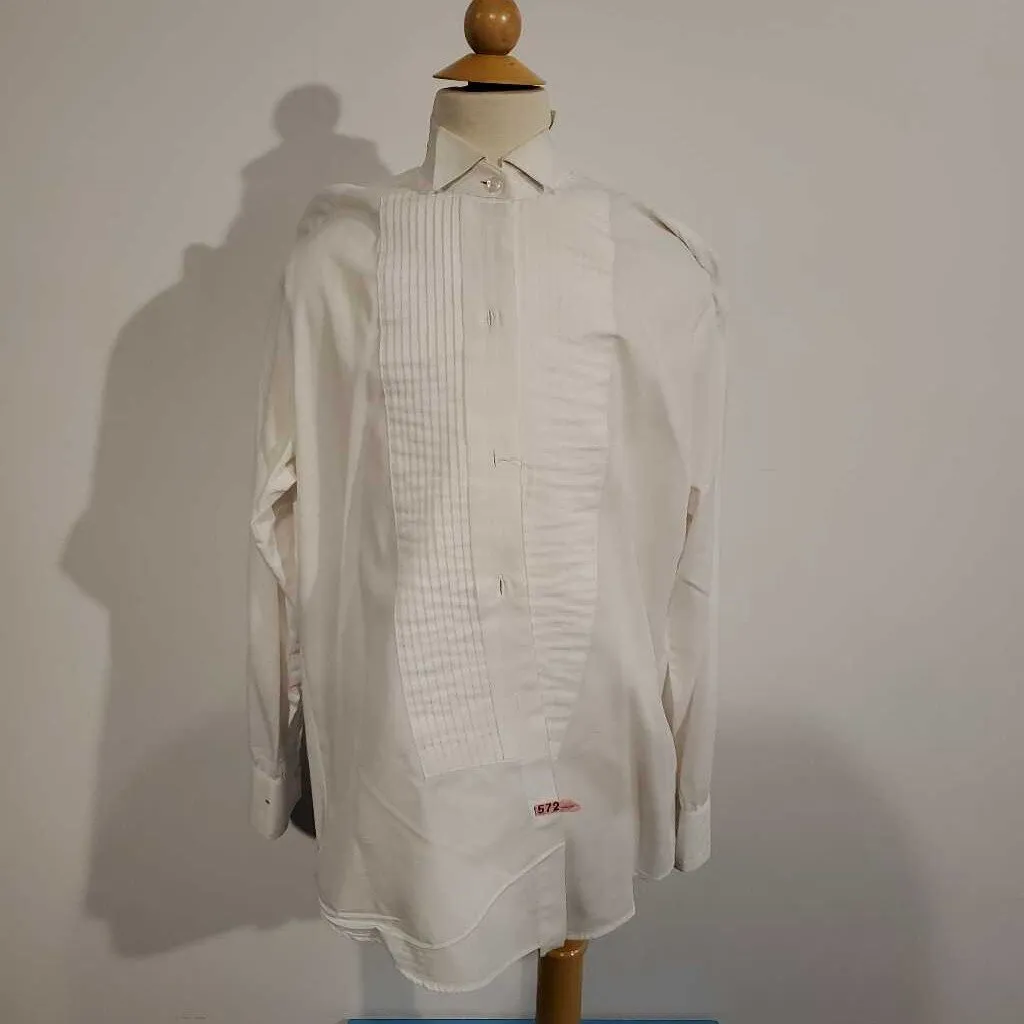 White Formal Shirts some staining