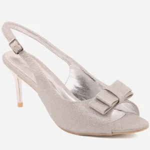 Women "KRISTY" Elegant Mid High Heel Sandals