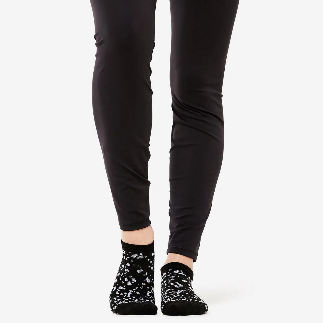 Women's Invisible Socks x 3 - Colour