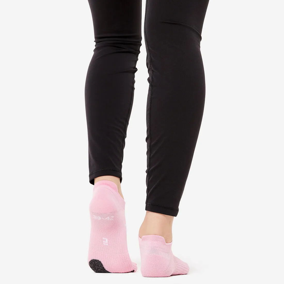 Women's Invisible Socks x 3 - Colour