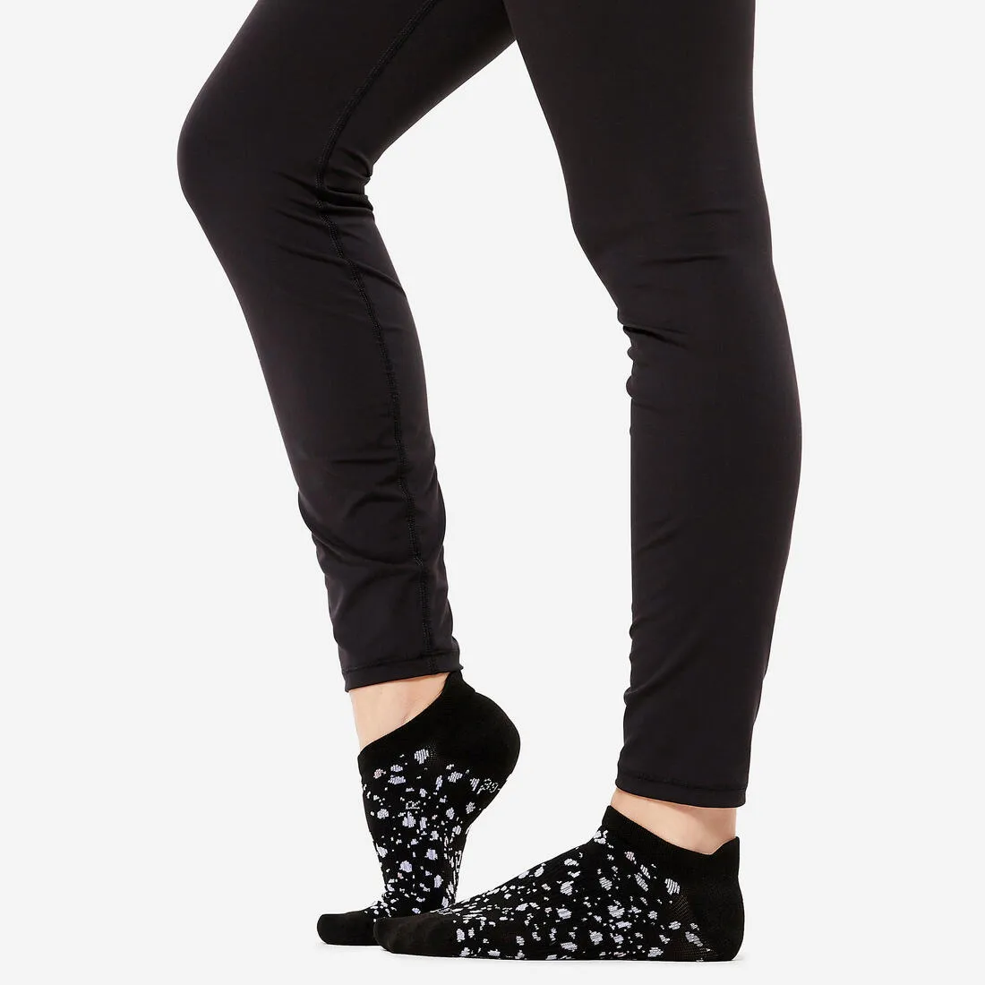 Women's Invisible Socks x 3 - Colour