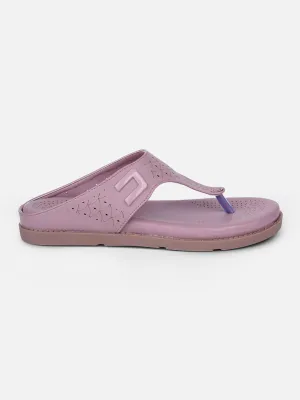Women's Lavender Thong Sandals (IU6016)