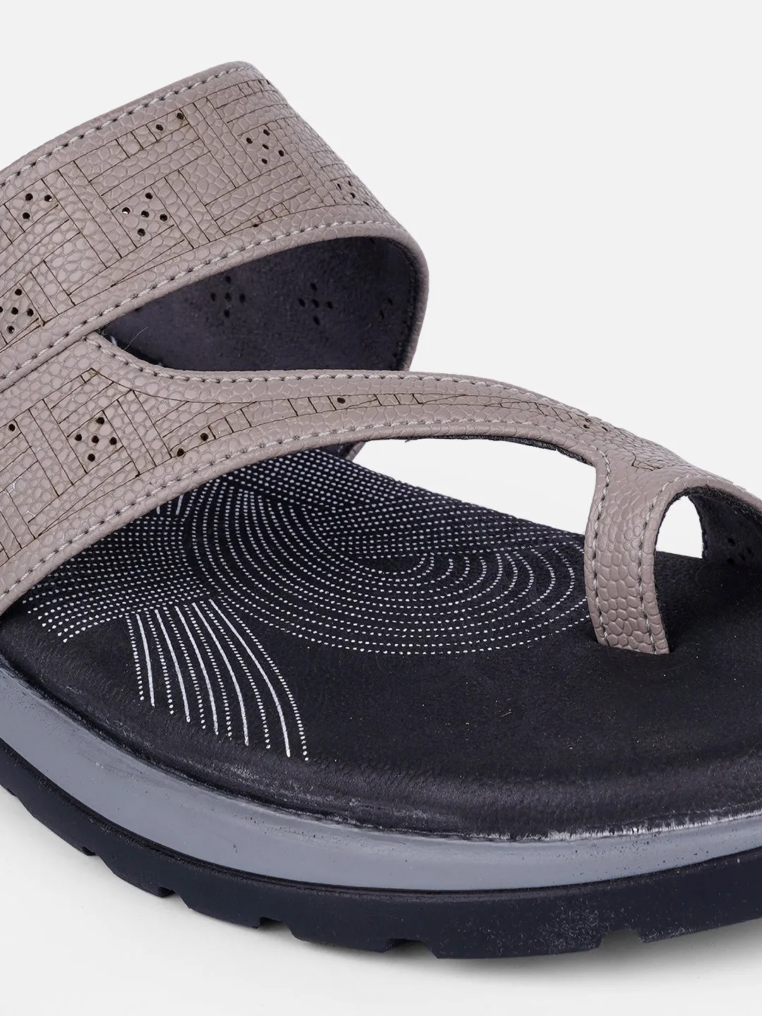 Women's LT.Grey Thong Sandals (IU6008)