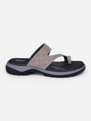 Women's LT.Grey Thong Sandals (IU6008)