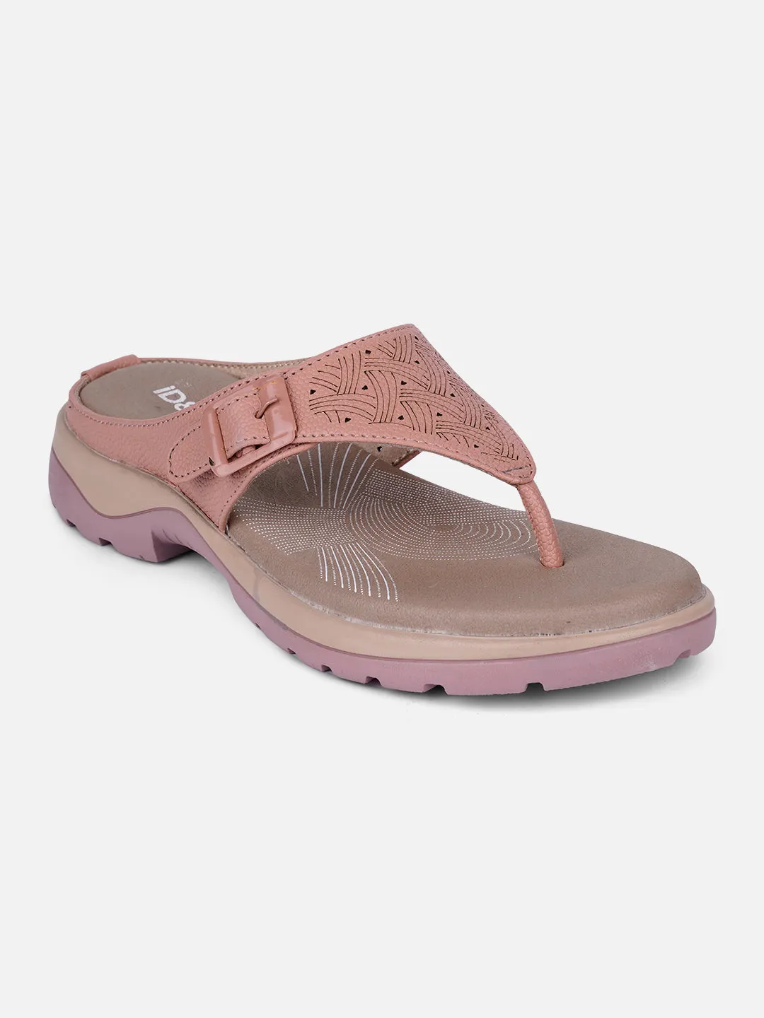 Women's Peach Thong Sandals (IU6006)
