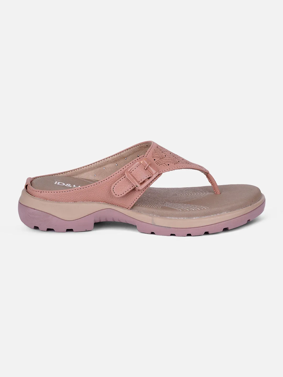 Women's Peach Thong Sandals (IU6006)