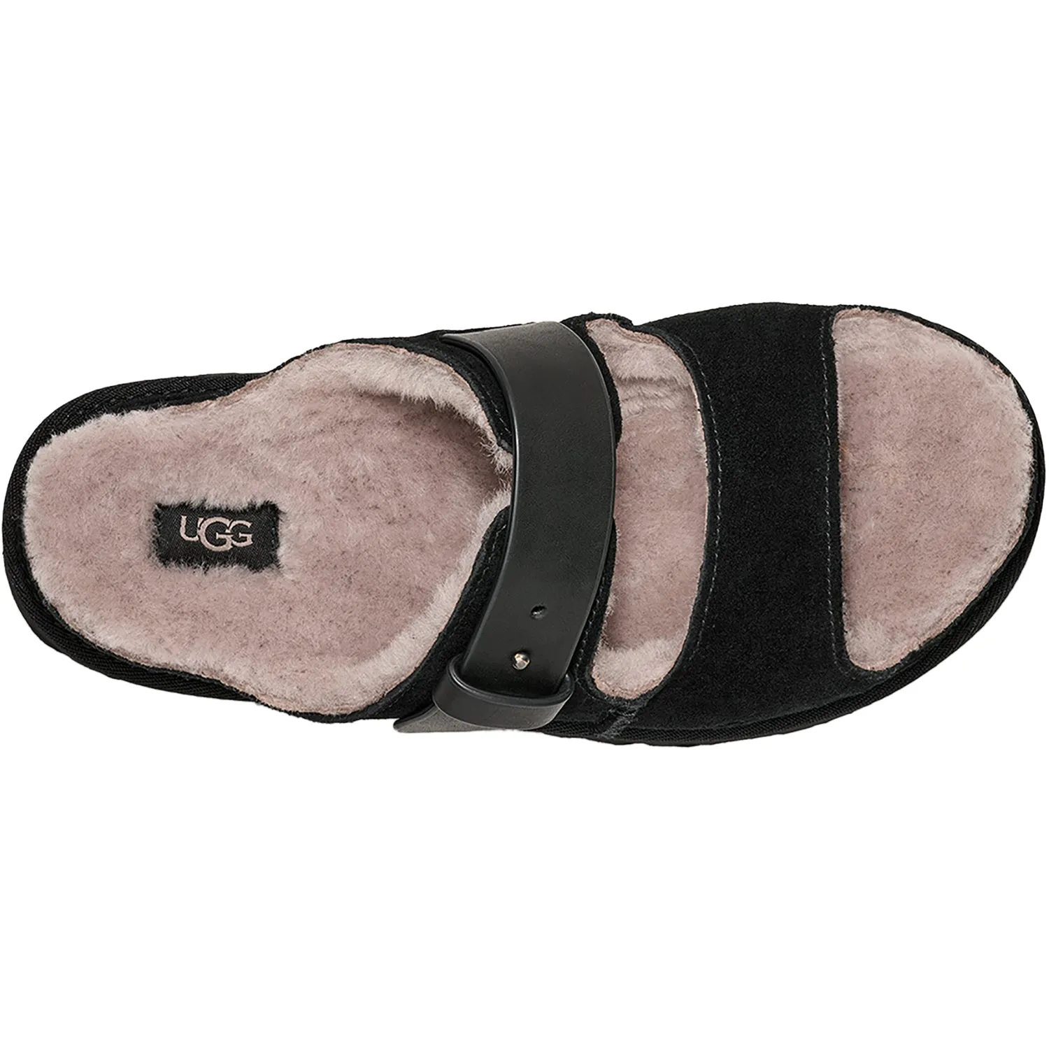 Women's UGG Greenport Strap Slide Black