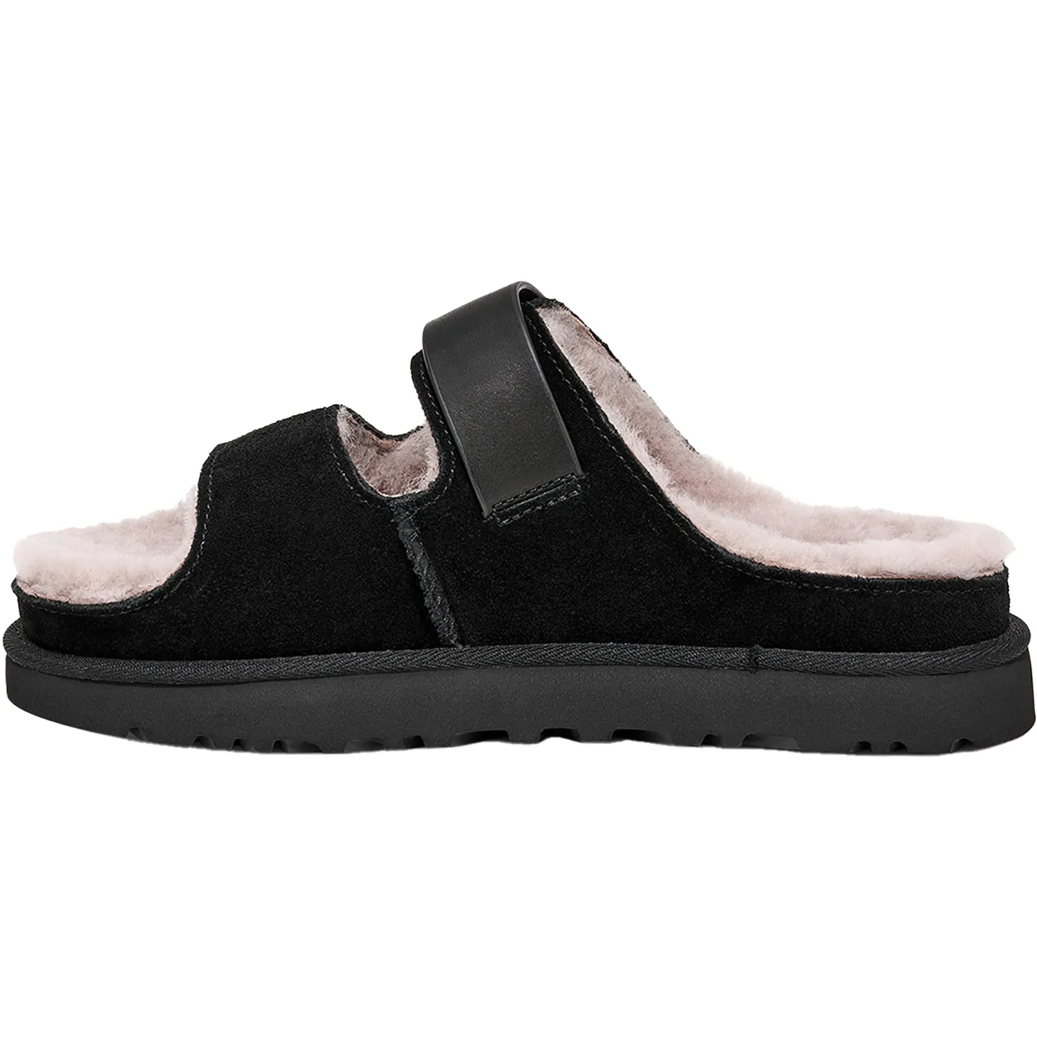 Women's UGG Greenport Strap Slide Black