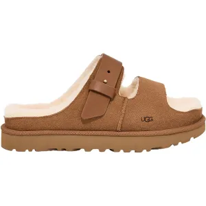 Women's UGG Greenport Strap Slide Chestnut