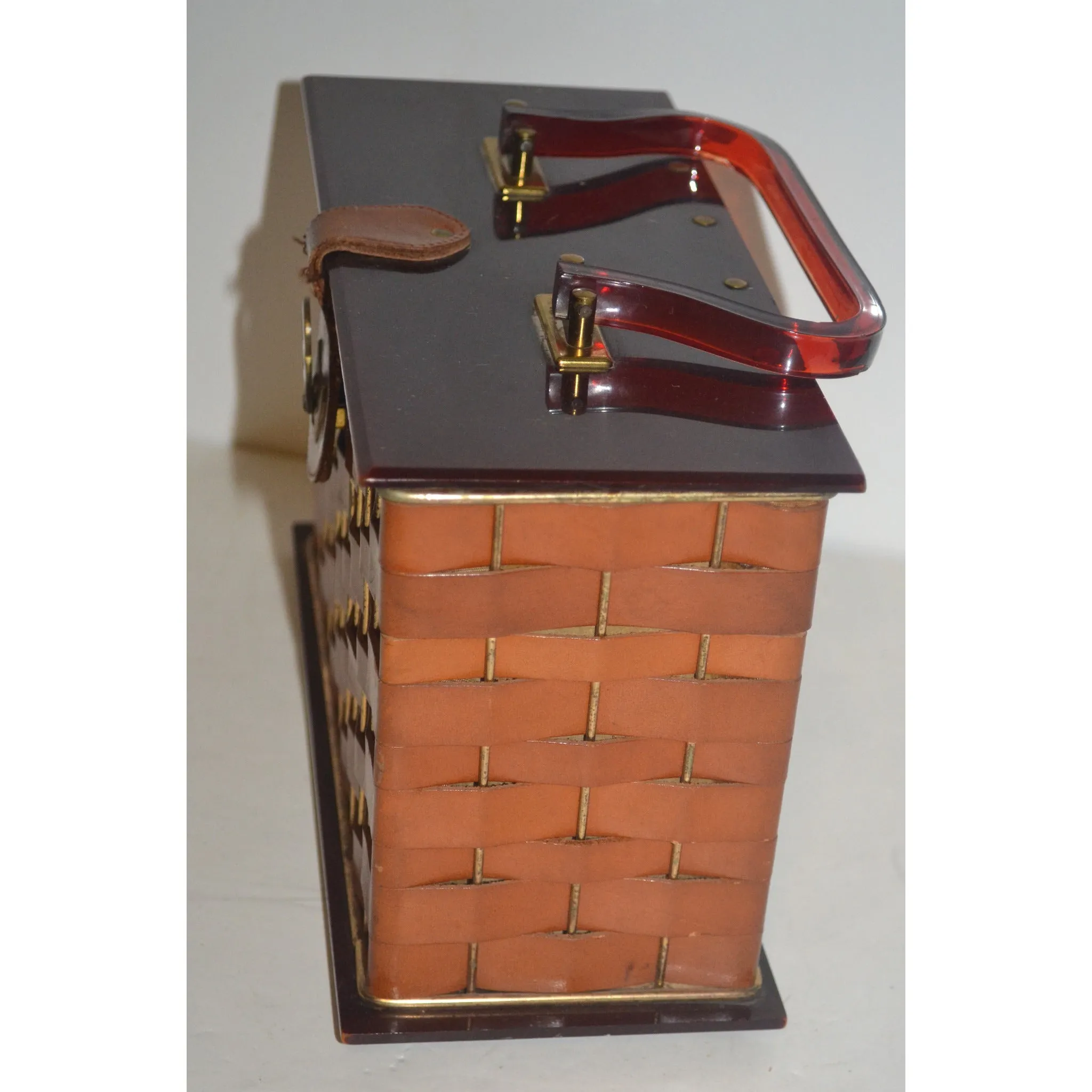 Woven Lucite Purse By Dorset Rex