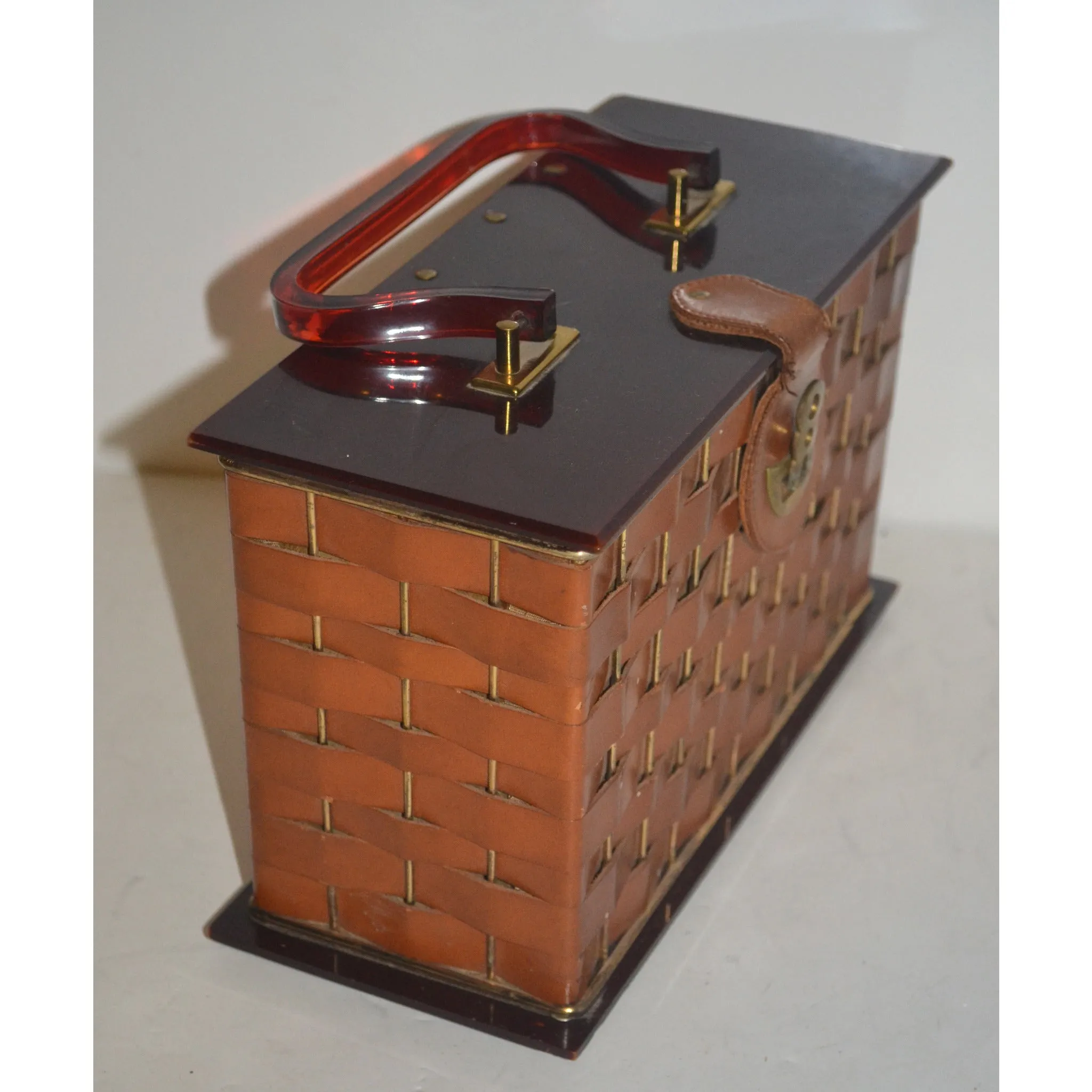 Woven Lucite Purse By Dorset Rex
