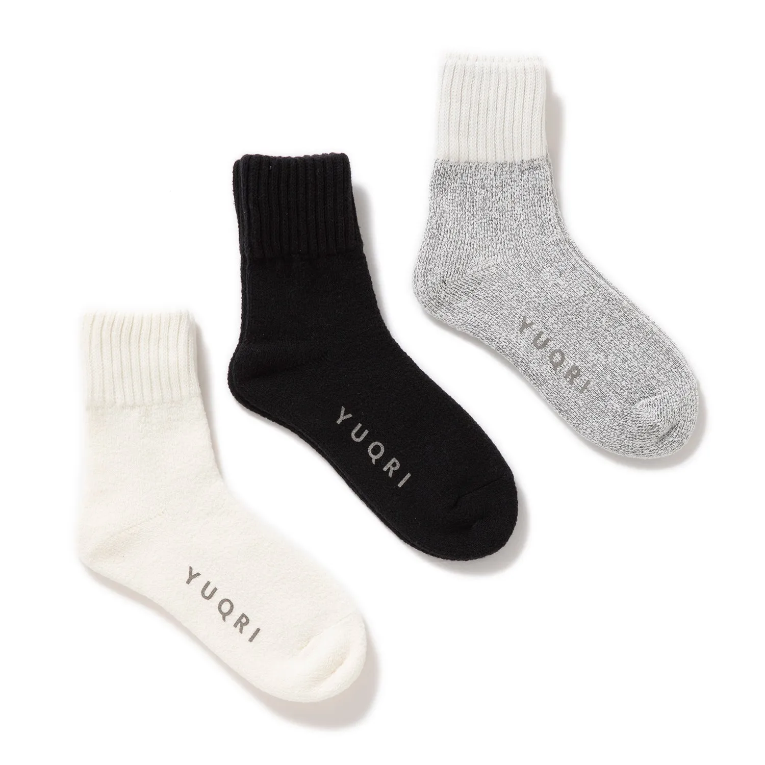 YUQRI | ユクリ　comfy pile double rib