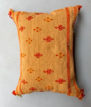 Zahra's Sepia Flatweave Pillow