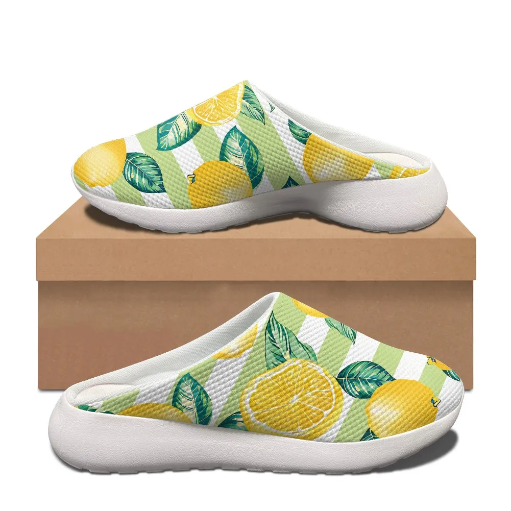 Zesty Lemon Garden Clogs
