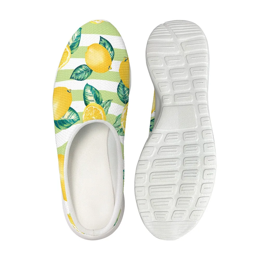 Zesty Lemon Garden Clogs