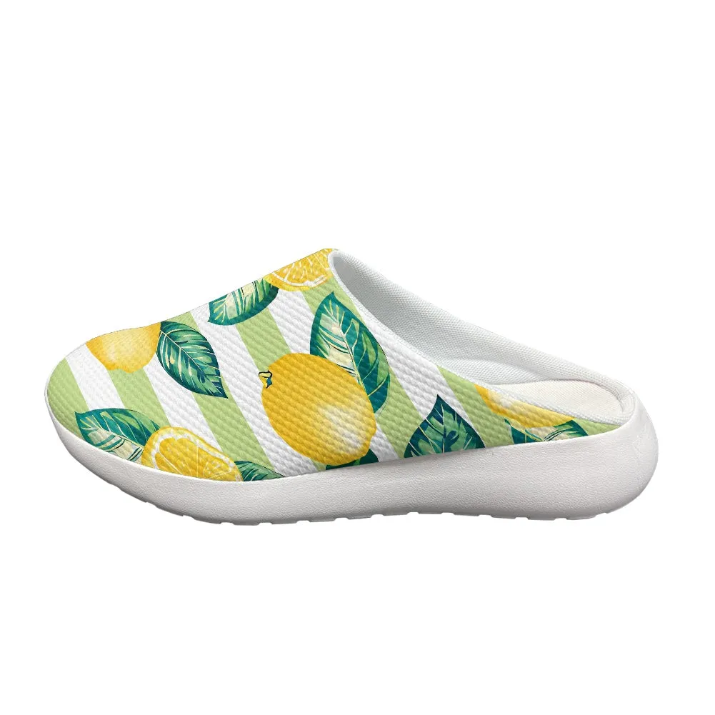 Zesty Lemon Garden Clogs