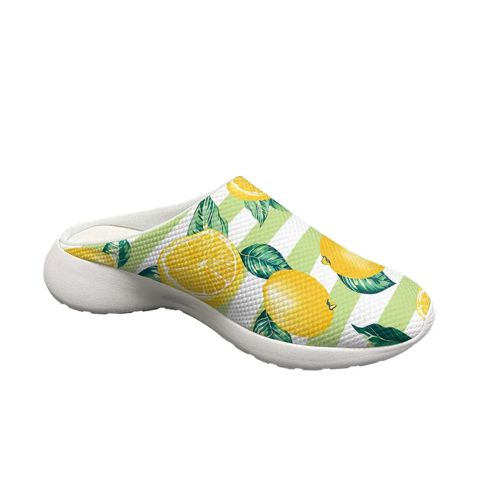 Zesty Lemon Garden Clogs